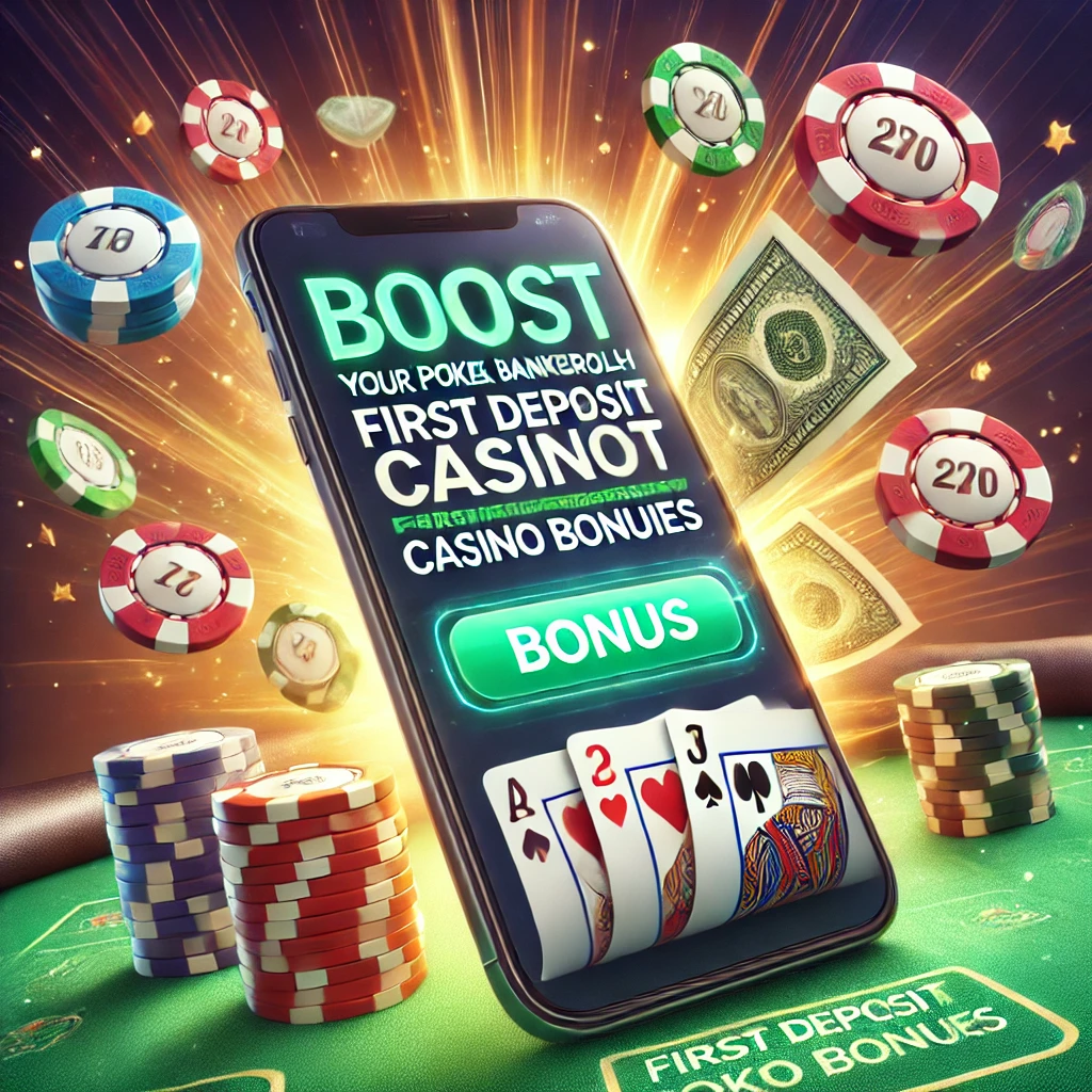 Boost Your Poker Bankroll with First Deposit Casino Bonuses