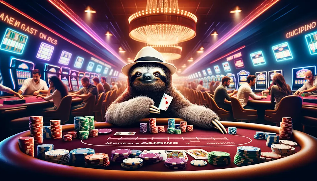 Poker in a Casino